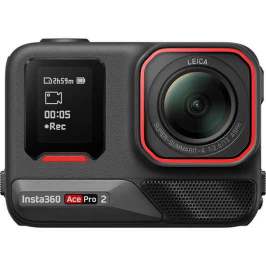 Insta360 Ace Pro 2 Waterproof Action Camera With Dual Battery - Black