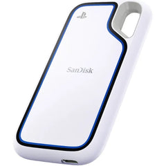 SanDisk Extreme 2TB Portable External SSD | USB 3.2 Gen 2 | 1050MB/s Read Speed | For PS5, PC (SDSSDE62P-2T00-G25) - White