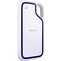 SanDisk Extreme 2TB Portable External SSD | USB 3.2 Gen 2 | 1050MB/s Read Speed | For PS5, PC (SDSSDE62P-2T00-G25) - White
