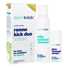 Skinkick Renew Kick Duo , Complete Skin Renewal and Hydration Set