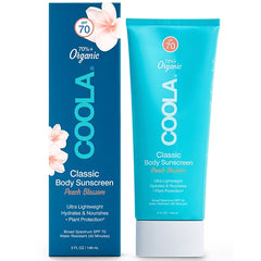 COOLA Classic Body Sunscreen Lotion SPF 70 - Peach Blossom, 5 oz.