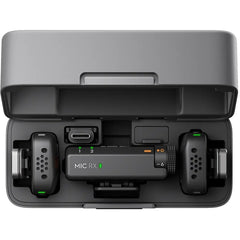 DJI Mic Mini Wireless Microphone System (2TX+1RX + Charging Case) - Black