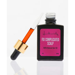 Likwid RX Fix Complicated Scalp 100% Natural Hair Oil, 1 oz