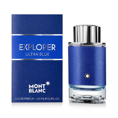 Montblanc Men's Explorer Ultra Blue Eau de Parfum Spray , Fresh Fragrance, 3.3 oz