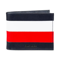 Tommy Hilfiger Men's Frazier Stripe Passcase Wallet