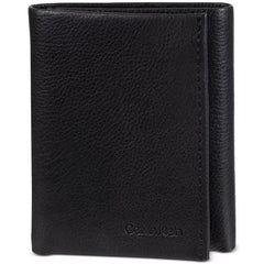 Calvin Klein Men's Soft Milled Trifold Wallet