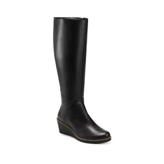 Aerosoles Women's Tall Binocular Regular Calf Wedge Boots, Stylish Comfortable Tall Boots