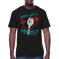 Toy Story Forky Disney Men's & Big Men's Graphic Tee Shirt