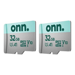 KEEP ONN. MEMORY CARD MICRO SD (2 PACK) WITH ADAPTER 100MB/S 64GB