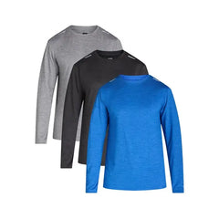 Russell Athletic Men’s Runner Tech Crewneck Tee with Long Sleeves
