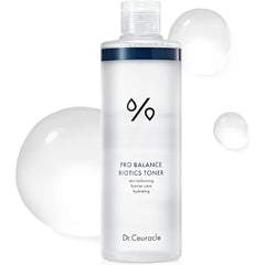 Dr.Ceuracle Pro Balance Biotics Toner pH Balance Hydrating Daily Toner for Face, Fragrance Free Korean Skincare Facial Toner with 6 Probiotics, Theanine, Milk Lipids
