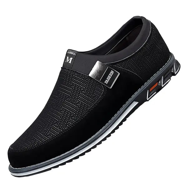 Business Office Oxfords Dress Shoes for Men Soft Breathable Casual Fashion Slip on Walking Loafers