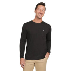 Chaps Men's & Big Men's Long Sleeve Slub Jersey T-Shirt