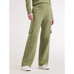 Free Assembly Women's Wide Leg Knit Cargo Pants, 30β Inseam
