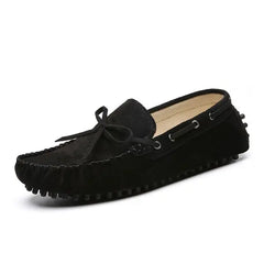 Men's Casual Loafers Slip On Leather Shoes Lightweight Driving Shoes Moccasins Classic Penny Loafer Flats Boat Shoes