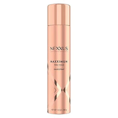 Nexxus Maximum Hold Finishing Hair Spray, for Control, Hold Hairspray for Women Hair Styling, Pink, 10 oz