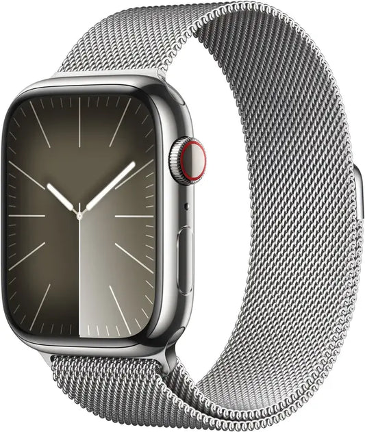 Apple Watch Series 9 45MM Stainless Steel Case with Milanese Loop (Cellular)