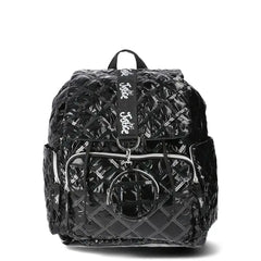 Justice Girls Quilted Sequin Rucksack Backpack with Coin Pouch