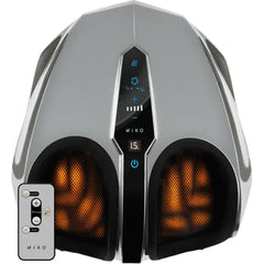 Miko Shiatsu Foot Massager with Heat Kneading and Rolling and Pressure Settings - 2 Wireless Remotes