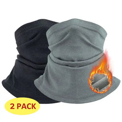 Sponeed 2-Pack Winter Neck Gaiter & Ski Face Mask for Men and Women, Cold Weather Protection for Outdoor Activities