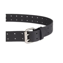 Dickies Men's Casual Double Prong Roller Buckle Belt - Black