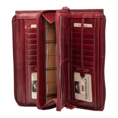 Mancini Men's Casablanca Collection Trifold Wallet