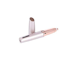 Geepas Eyebrow Trimmer - For Women, Usb Charging Cable, On/Off Switch, Epilator Led Indicator, Remover, Lipstick Design, Sharpness/Safety/Painless