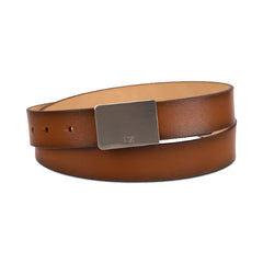 Calvin Klein Men's Logo Plaque Belt