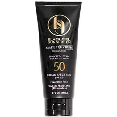 Black Girl Sunscreen Make It Hybrid Sunscreen SPF 50, 3 oz.