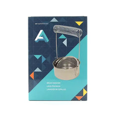 Art Alternatives Stainless Steel Brush Washer Spiral Brush Holder