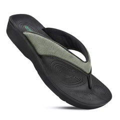 Aerothotic Strait Womens Orthotic Thong Sandals, Comfortable Supportive Everyday Footwear