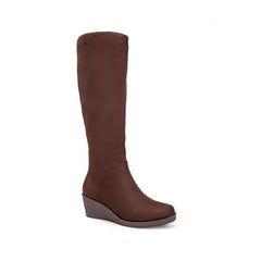 Aerosoles Women's Tall Binocular Regular Calf Wedge Boots, Stylish Comfortable Tall Boots