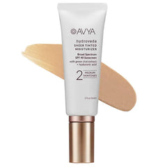 AVYA Hydroveda Sheer Tinted Moisturizer with SPF 40 , Medium
