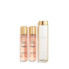 CHANEL COCO MADEMOISELLE Eau de Parfum Twist and Spray Set , Elegant Fragrance Collection