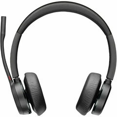 HP Poly Voyager 4320 Bluetooth Stereo Headset with BT700 USB-C Dongle, Microsoft Teams Certified (77Z30AA) - Black