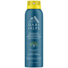 Oars + Alps Hydrating Antioxidant Sunscreen Spray SPF 70, 6 oz.
