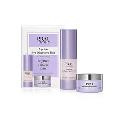 Prai Beauty Ageless Eye Discovery Duo - 10ml Eye D-Crease & 10ml Eye Tight Uplift Serum