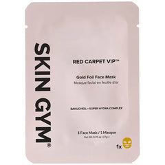 Skin Gym Red Carpet VIP Gold Foil Face Mask