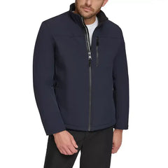Men's Sherpa Lined Classic Soft Shell Jacket