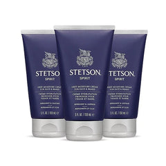 Scent Beauty Deep Moisture For Face & Beard - 3 Pack - Stetson Spirit
