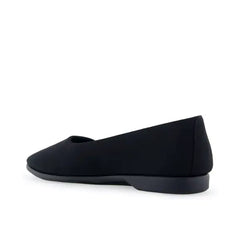 Aerosoles Bream Casual Smokin, Loafer Comfortable Stylish Slip-On Flats, Black Stretch, 11M