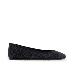 Aerosoles Womens Pierre Casual Ballet Wedge, Comfortable Stylish Slip On Flats , Black