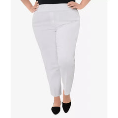 Alfred Dunner Plus Size Super Stretch Mid-Rise Short Length Denim Pants