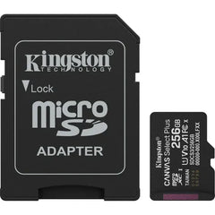 Kingston Canvas Select Plus microSD Memory Card + Adapter, 150MB/s