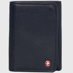 Alpine Swiss RFID Mens Wallet Deluxe Capacity Trifold With Divided Bill Section