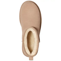 UGG® Women's Classic Ultra Mini Platform Booties, Stylish and Comfortable Platform Booties for Women