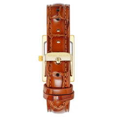 Anne Klein Womens Quartz Brown Crocograin Leather Watch, Classic and Stylish Design,20mm