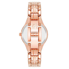 Anne Klein Womens Rose Gold Quartz Watch, Elegant Style, 28mm