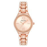 Anne Klein Womens Rose Gold Quartz Watch, Elegant Style, 28mm