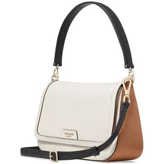 Kate Spade New York Hudson Pebbled Leather Flap Small Shoulder Bag